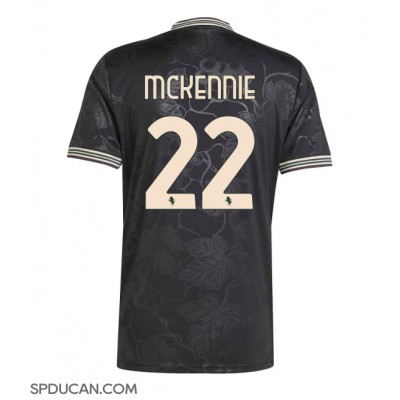 Muški Nogometni Dres Juventus Weston McKennie #22 Rezervni 2025-26 Kratak Rukav Muški Nogometni Dres Juventus Weston McKennie #22 Rezervni 2025-26 Kratak Rukav